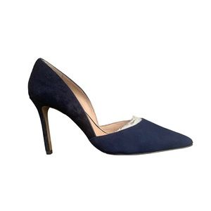 Louise et Cie Lo-Hermosah Navy Point Toe Heels NWB